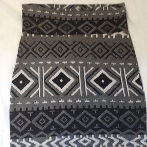 Jupe crayon en tissu